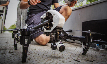 Hands On with the DJI Inspire Quadcopter, Capturing 4K Aerial Video