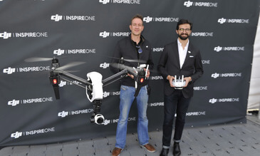 Inspire 1 Drone Launches at DJI Evolution Event in San Francisco