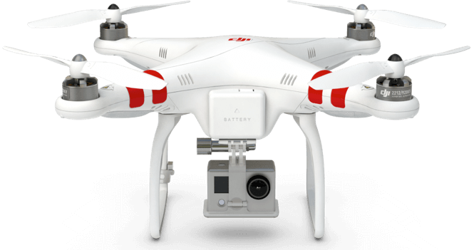 Drone militaire
DJI Phantom (2013)